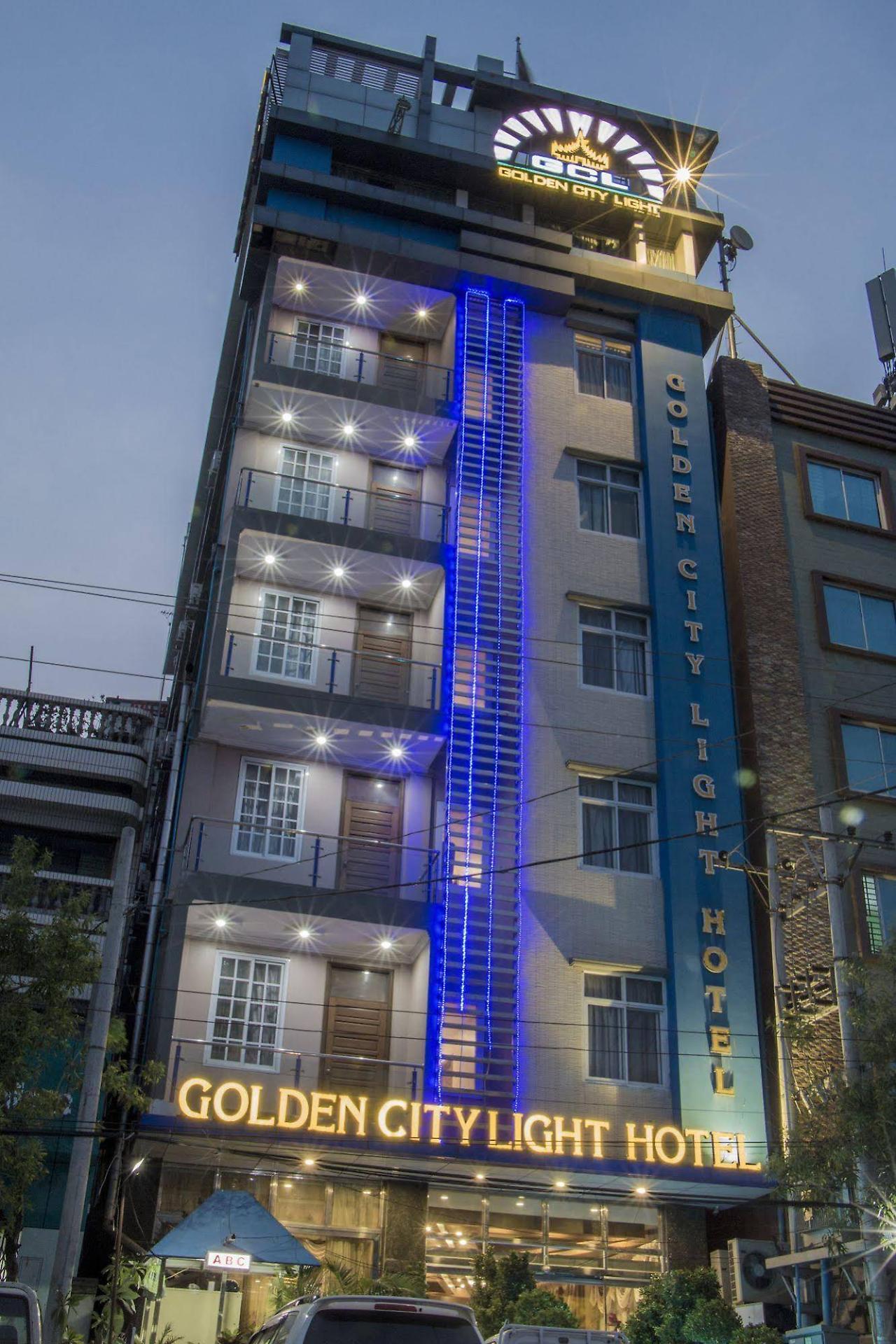 Golden City Light Hotel Mandalay Eksteriør billede