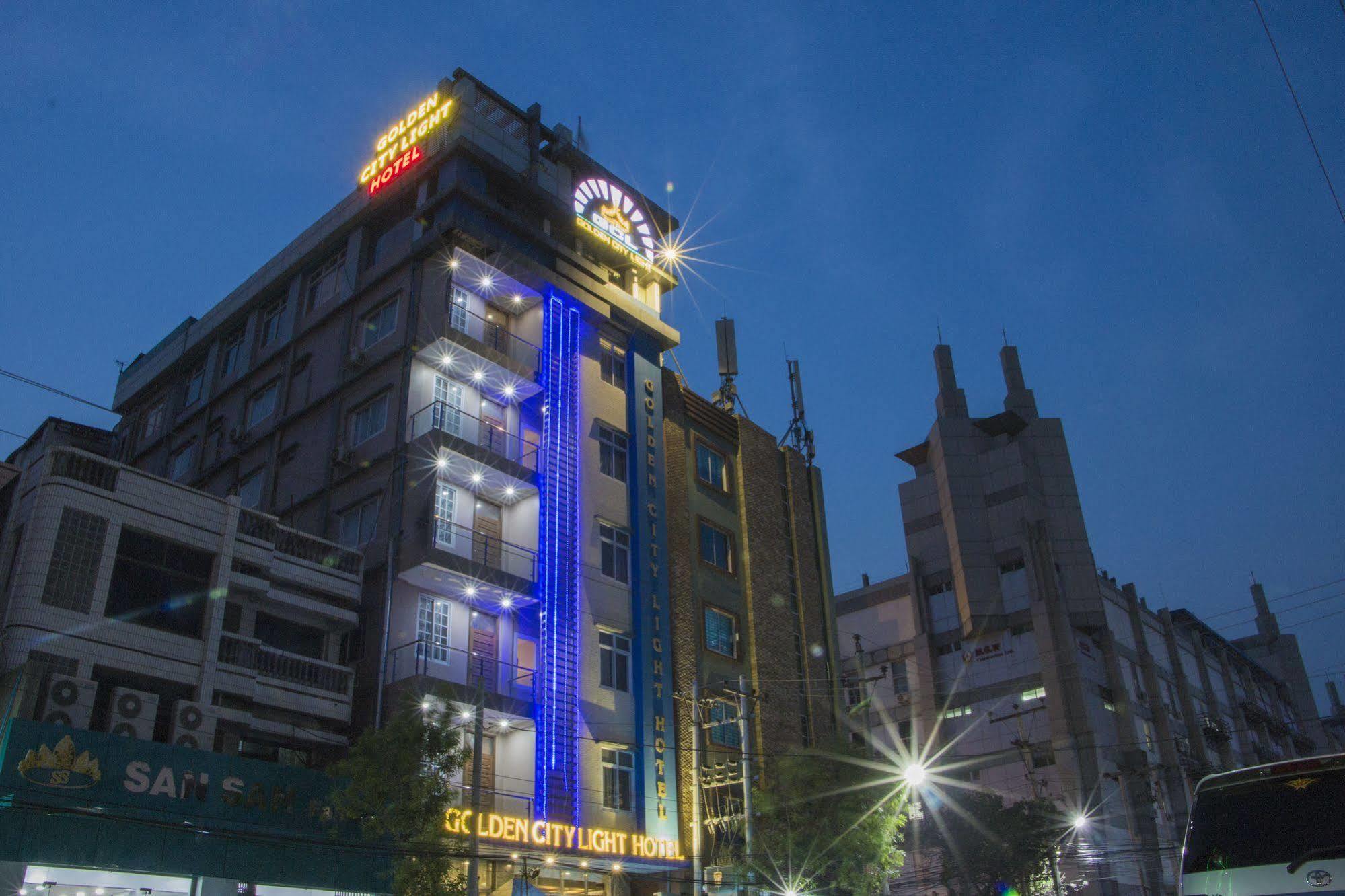 Golden City Light Hotel Mandalay Eksteriør billede